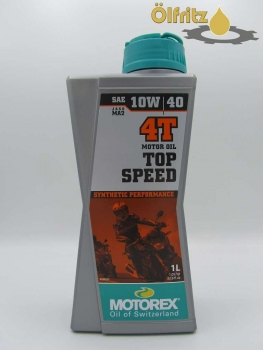 Motorex Top Speed 4T 10W-40 Motorradöl 1l